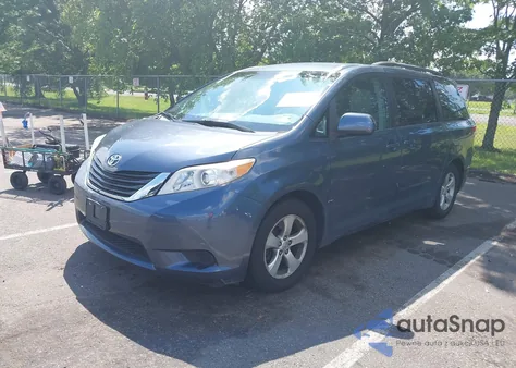 2014 Toyota Sienna Le V6 8 Passenger from USA, damaged, VIN 5TDKK3DC6ES458218